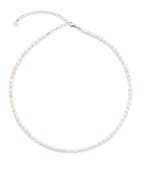 Seven Saints Pure Light Baroque Freshwater Pearl Choker Necklace