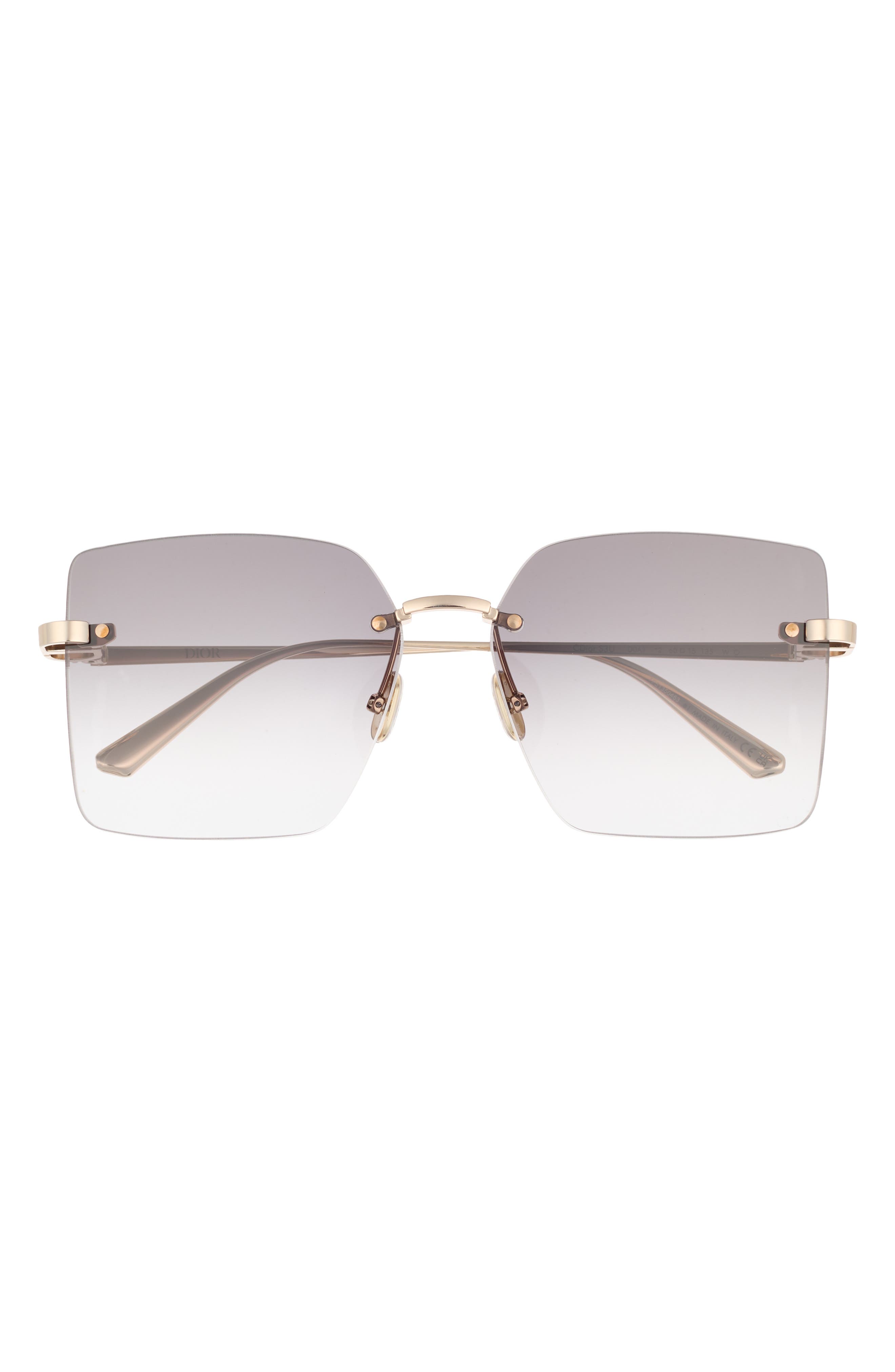 DIOR CDior S3U 58mm Frameless Square Sunglasses (Women) | Nordstrom