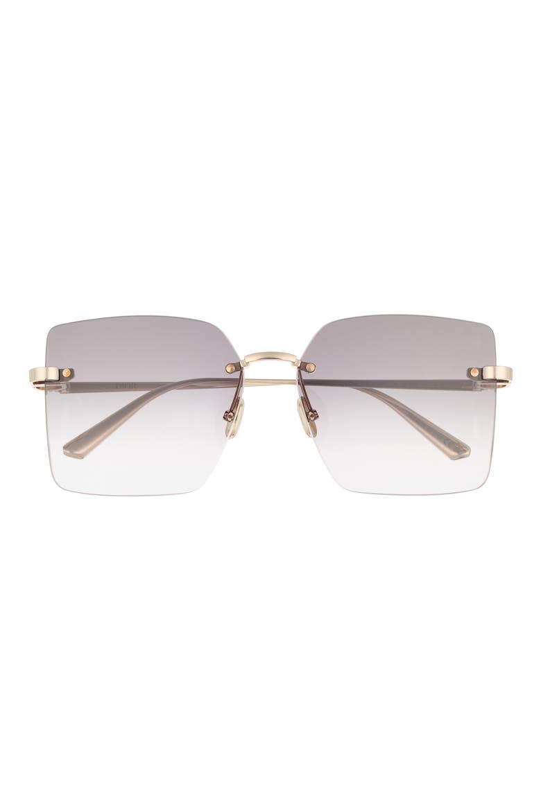 DIOR CDior S3U 58mm Frameless Square Sunglasses (Women) | Nordstrom