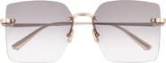 DIOR CDior S3U 58mm Frameless Square Sunglasses