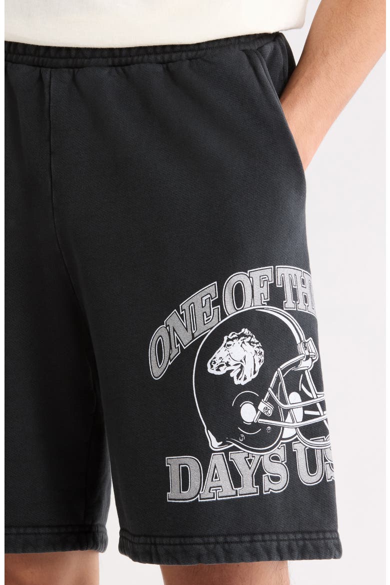 One of the Days USA Sweat Shorts, Alternate, color, WASHED BLACK