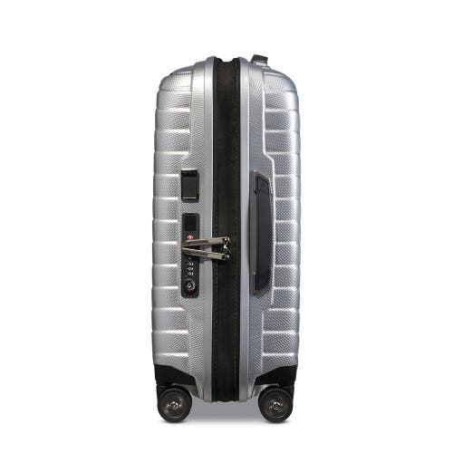 Samsonite Proxis Global Carry-on Hardside Tsa Friendly Spinner In Silver