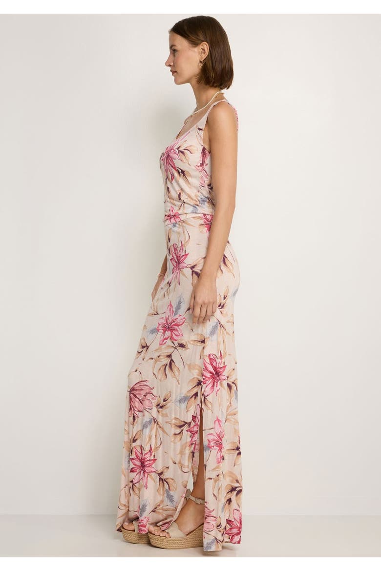 Floral Maxi Dress, Alternate, color, Light Pink Floral