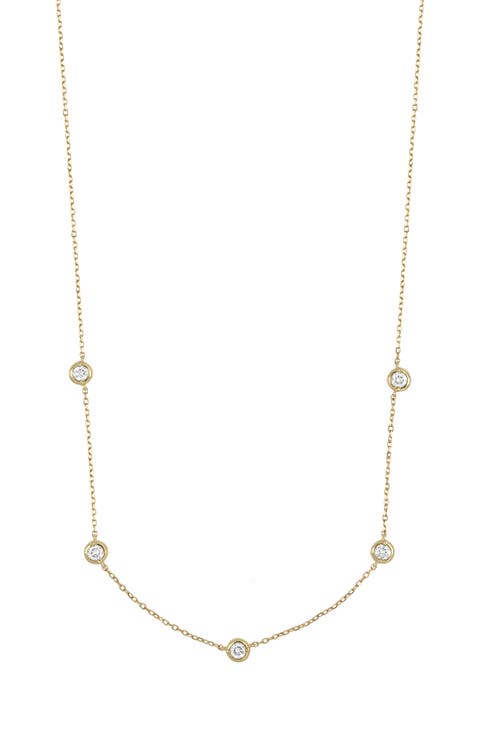 Monaco Diamond Station Necklace (Nordstrom Exclusive)