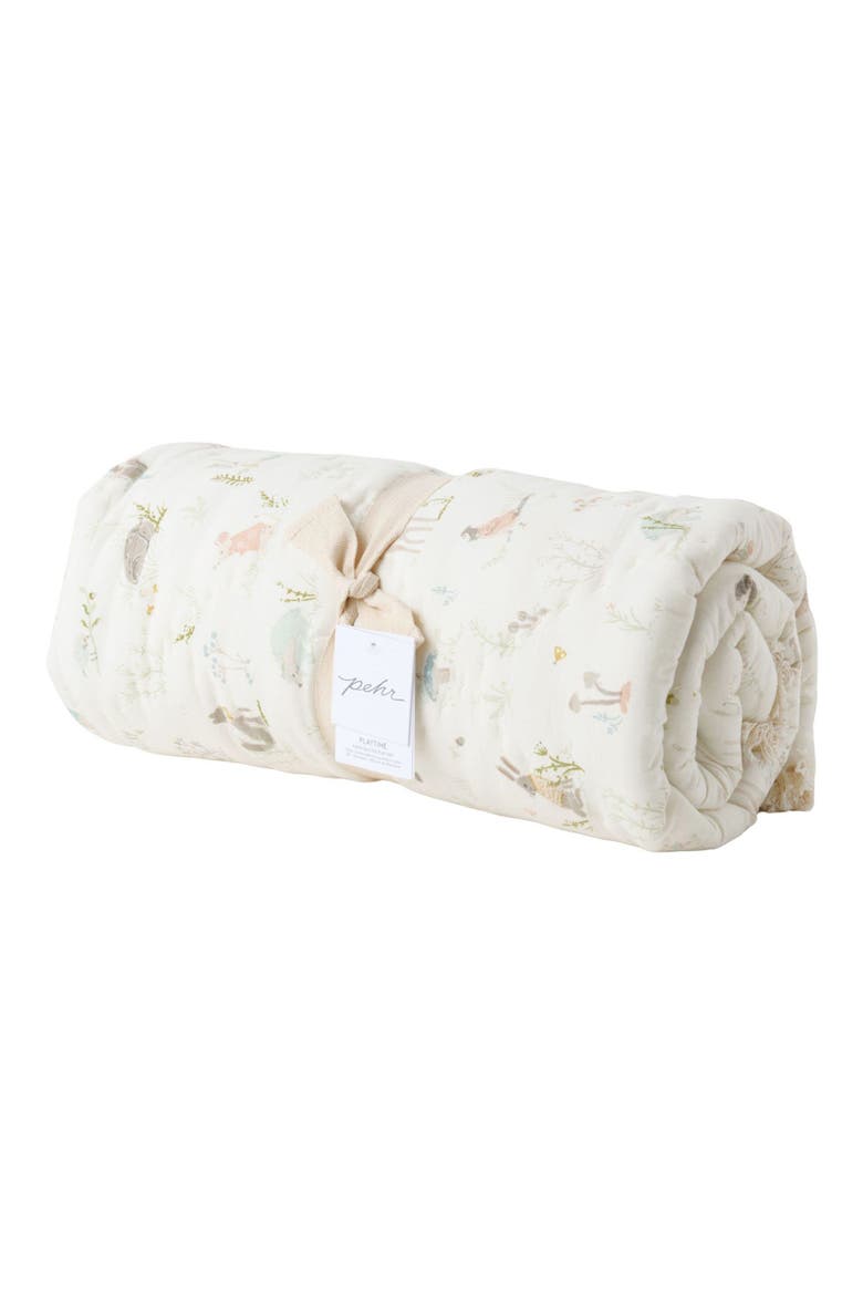 Forest Fable Cotton Quilt, Alternate, color, FOREST FABLE
