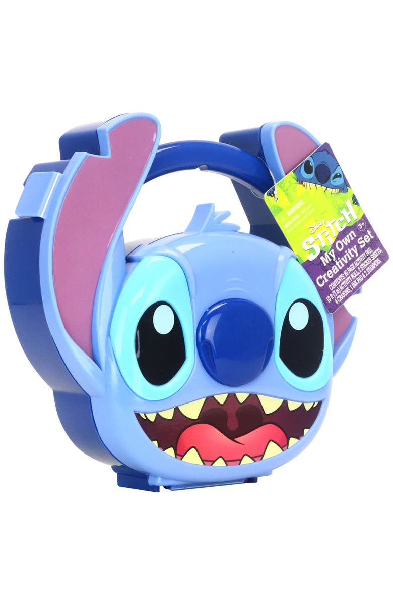 Disney DUPC Tara Toys Disney My Own Creativity Set with Stitch Carrying Case, Ages 3+, Alternate, color, Multicolored