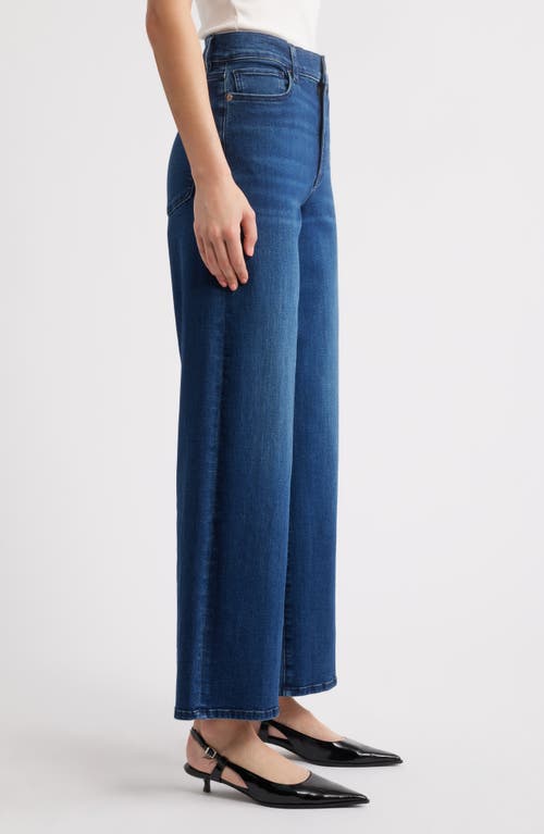 Frame Le Slim Palazzo High Waist Wide Leg Jeans In Blue