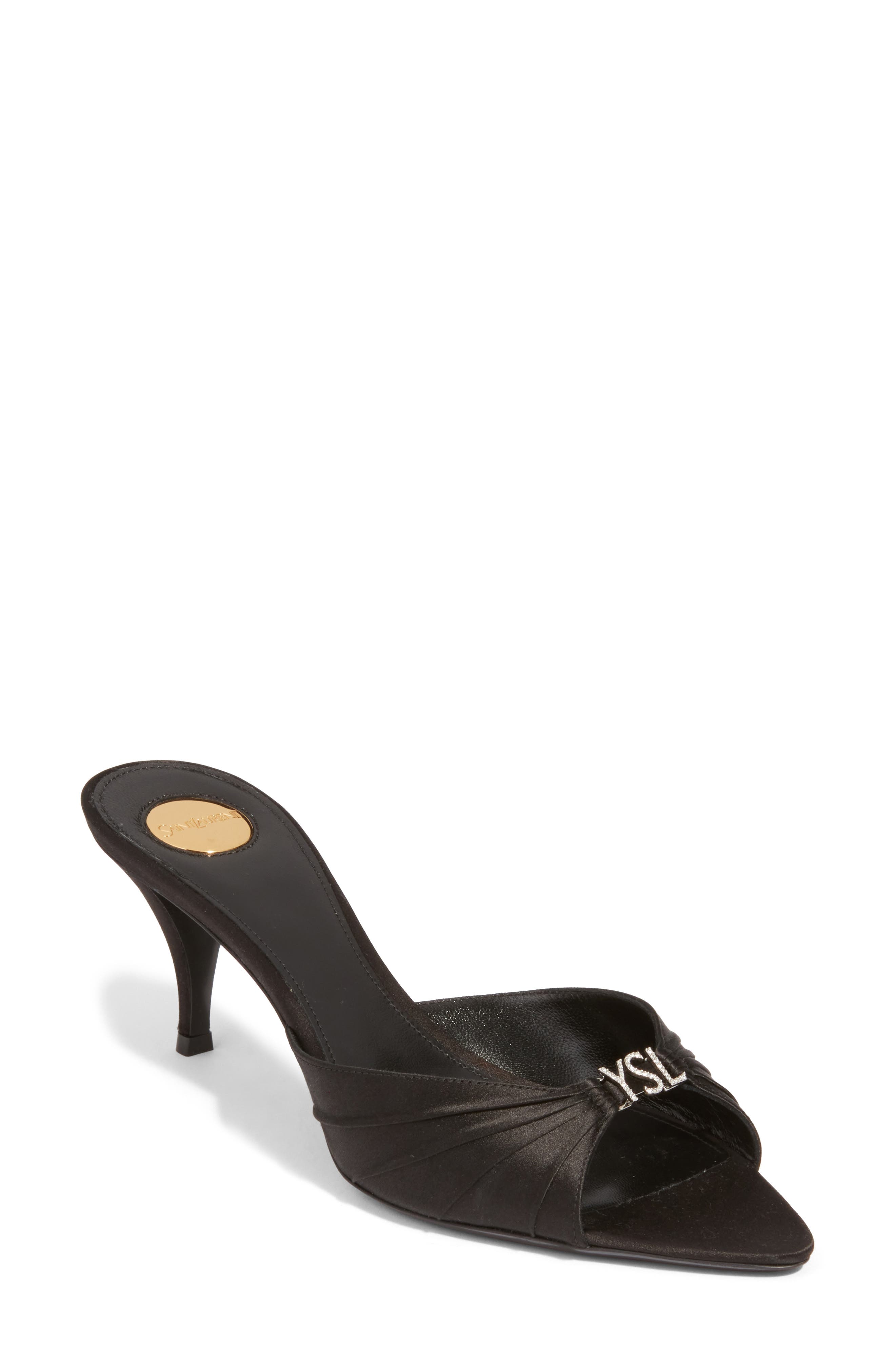 Jerry Slide Sandal, Main, color, NOIR