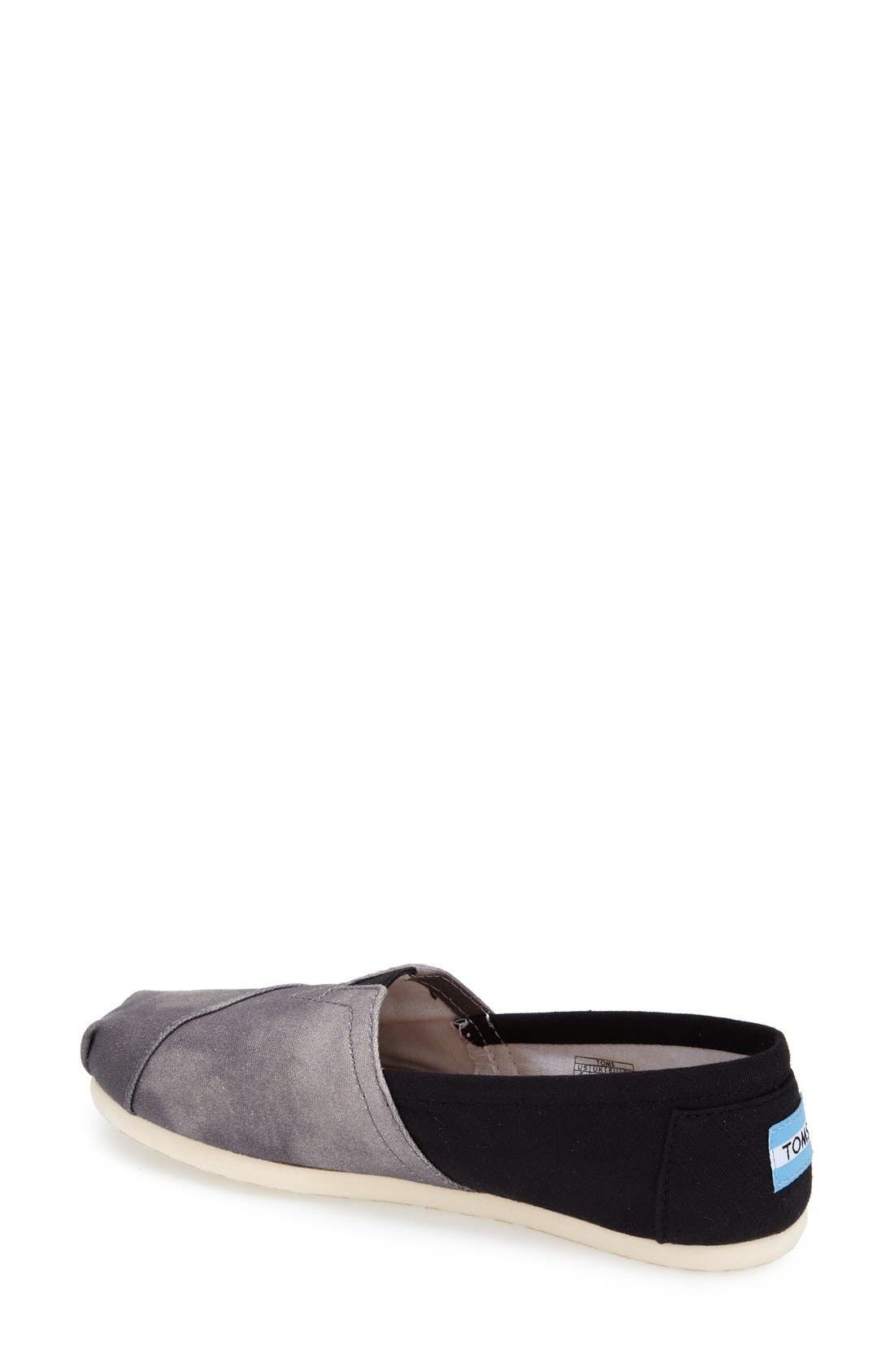 TOMS 'Classic - Washed' Slip-On, Alternate, color, 
