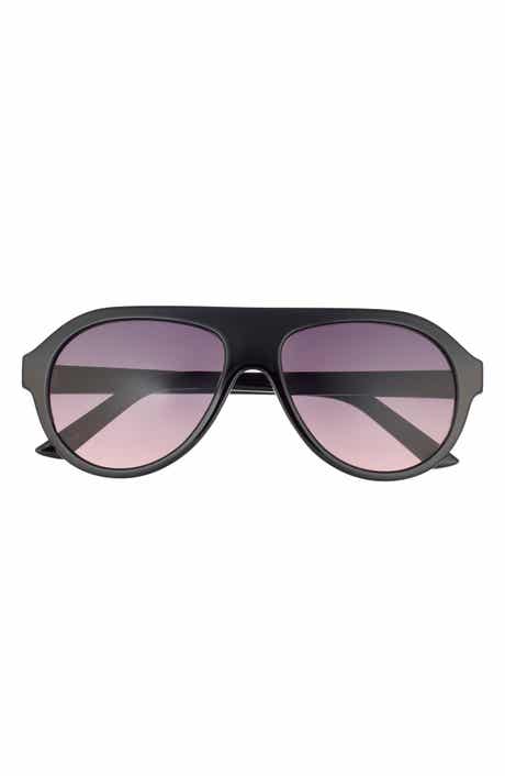 Lyla 56mm Gradient Aviator Sunglasses