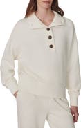 Varley Bronya Button Placket Sweatshirt
