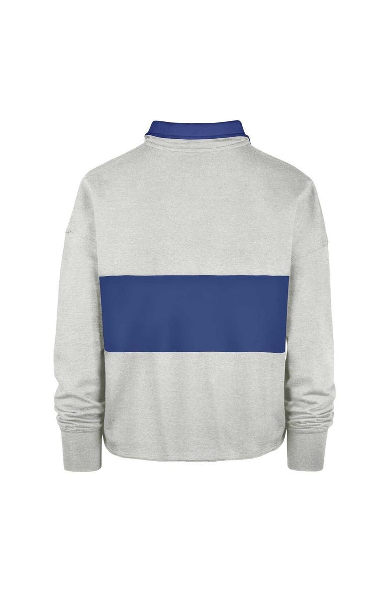 '47 Women's '47 Gray Florida Gators Next Level Remi Cropped Quarter-Zip Sweatshirt, Alternate, color, 