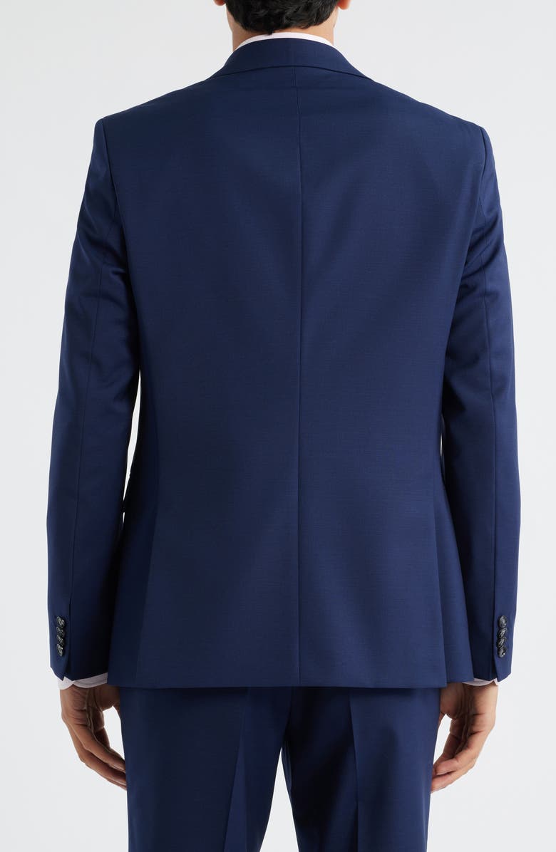BOSS Houston Navy Wool Sport Coat, Alternate, color, Open Blue