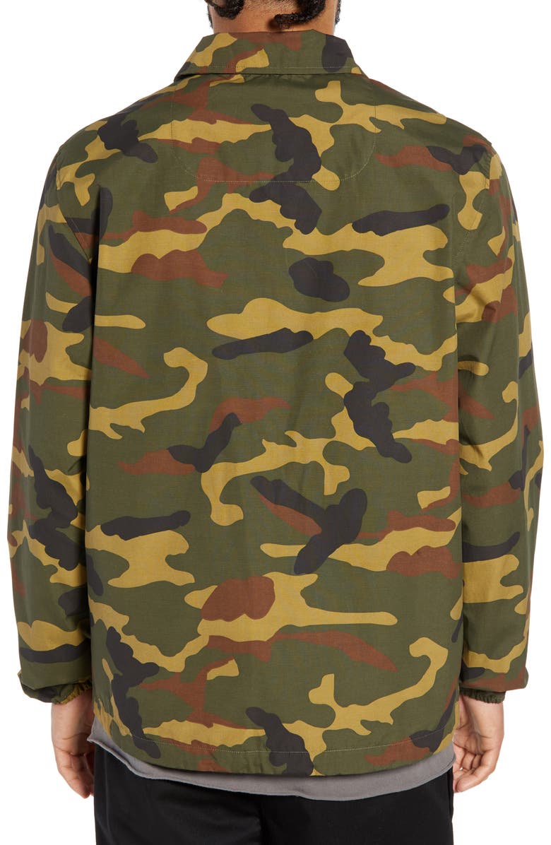 Herschel Supply Co. Camo Coach's Jacket, Alternate, color, 