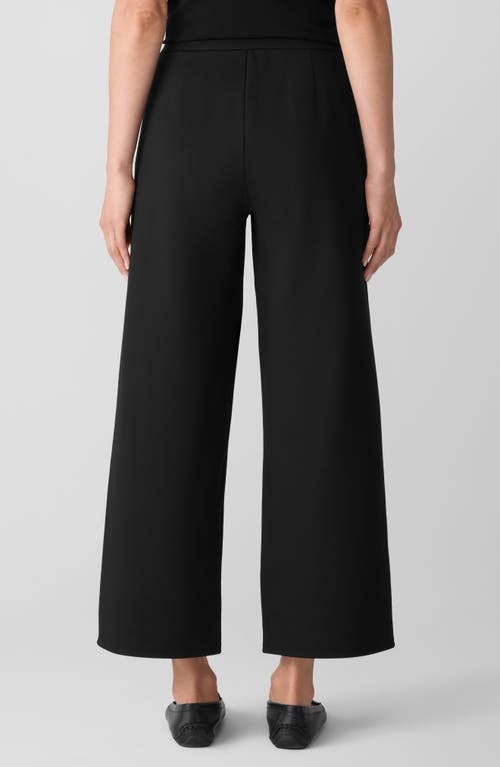 Eileen Fisher Ankle Wide Leg Pants In Multi