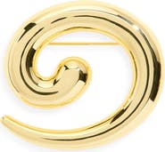Kenneth Jay Lane Swirl Pin