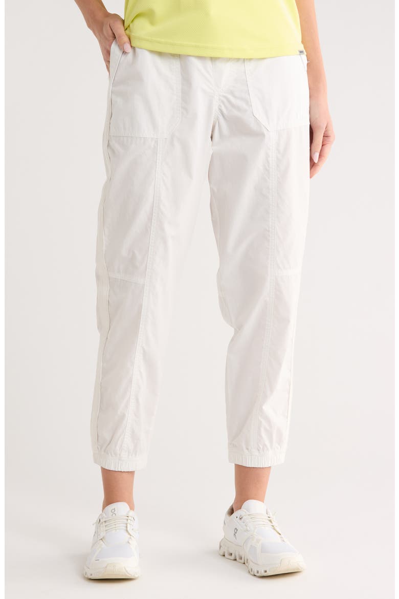 Drawcord Waist Cotton Cargo Joggers, Main, color, IVORY