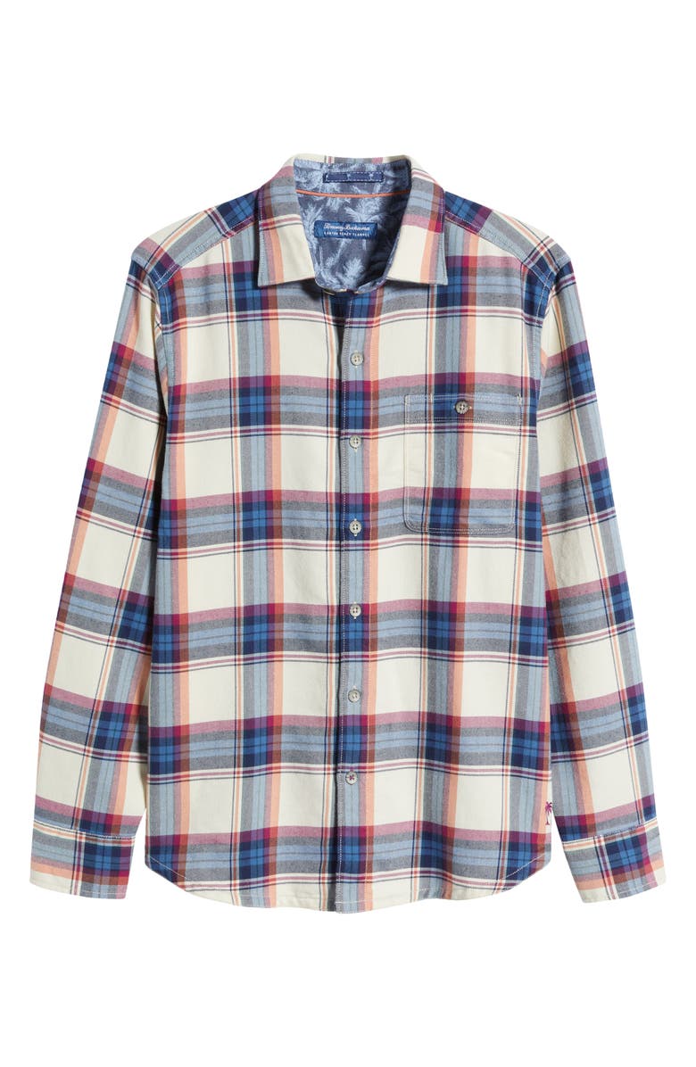 Tommy Bahama Canyon Beach Plaid Button-Up Shirt, Alternate, color,