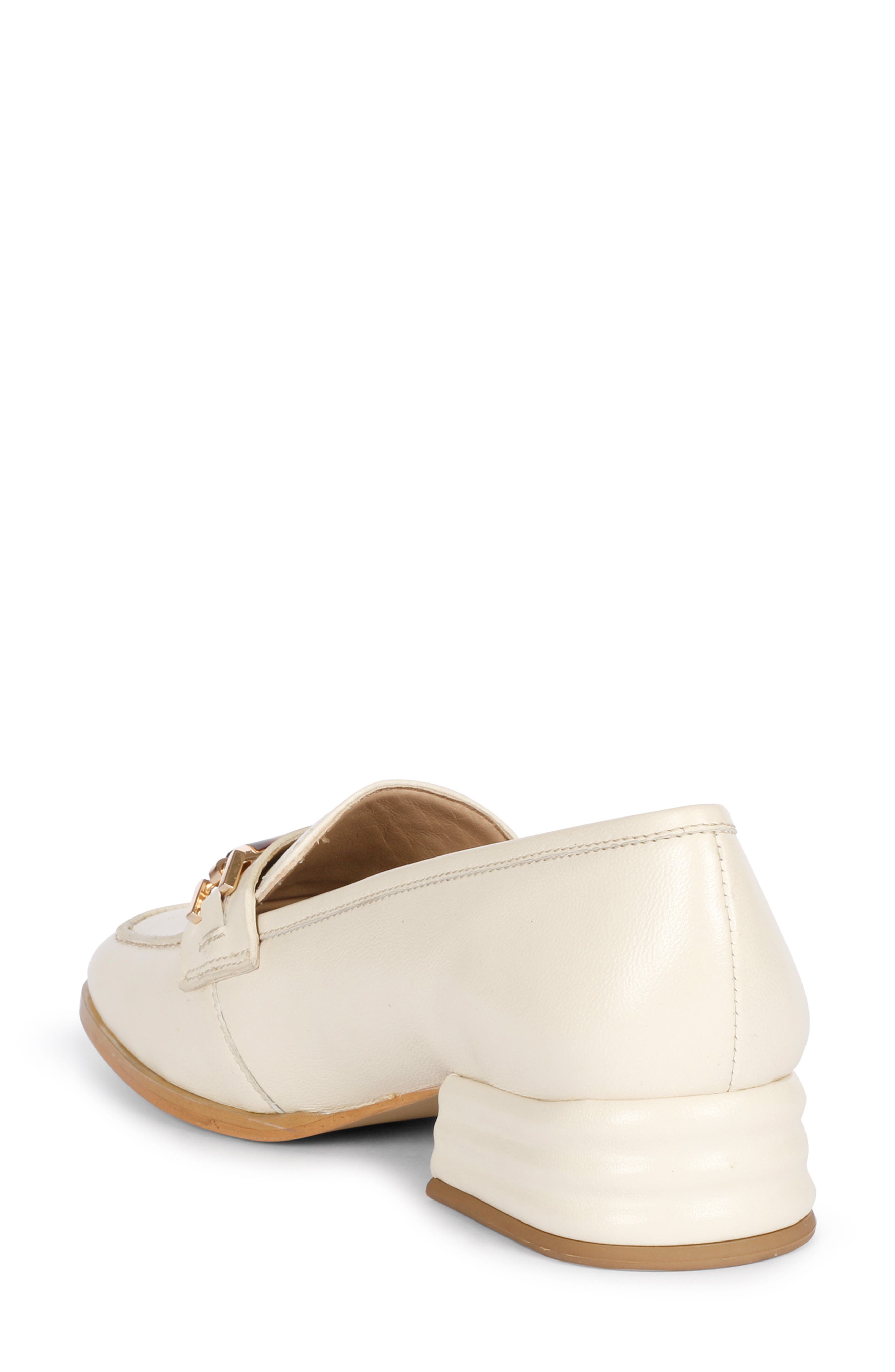 SAINT G Jenah Bit Loafer, Alternate, color, Off White