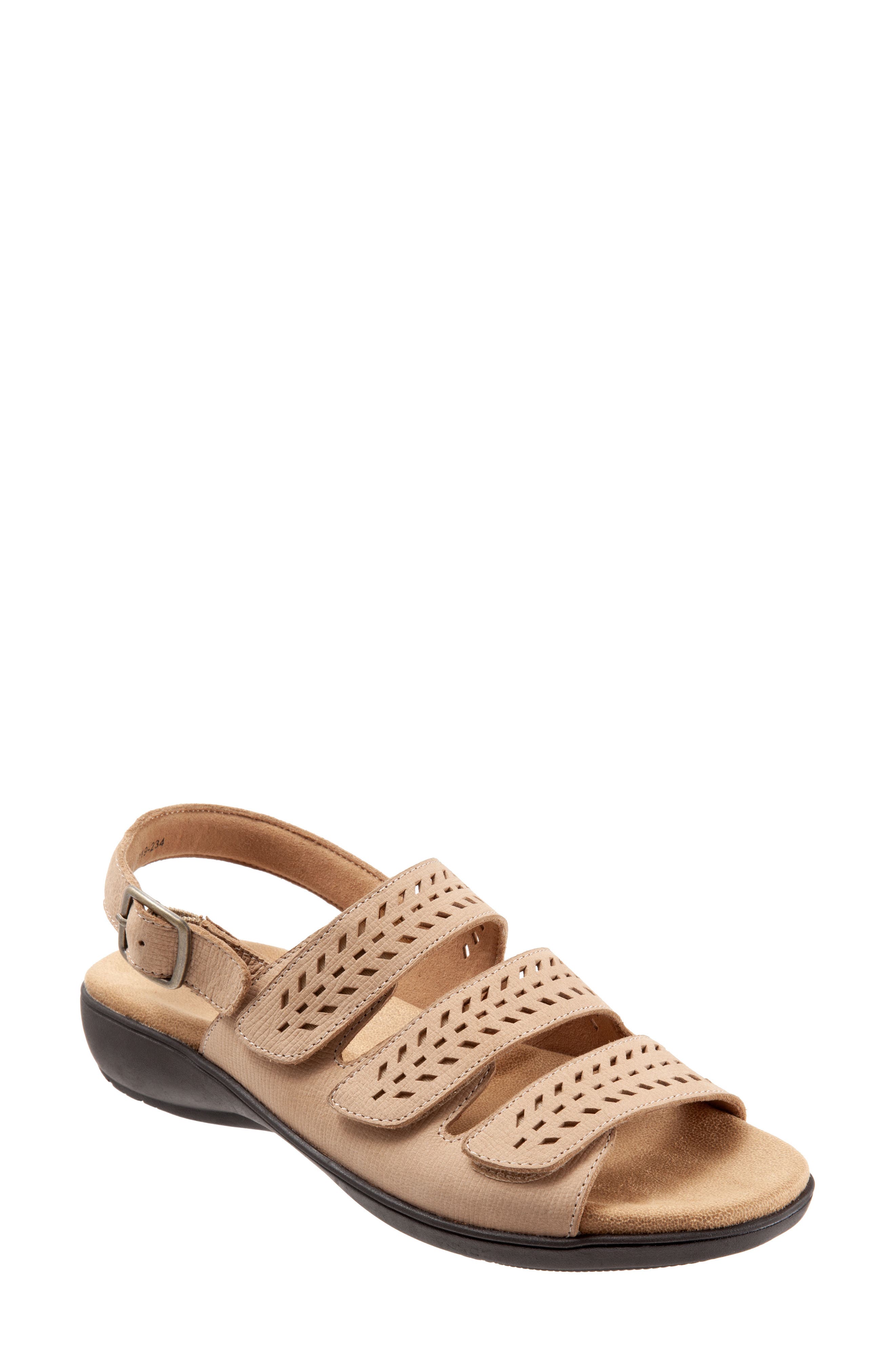 Trinity Sandal, Main, color, SAND LEATHER