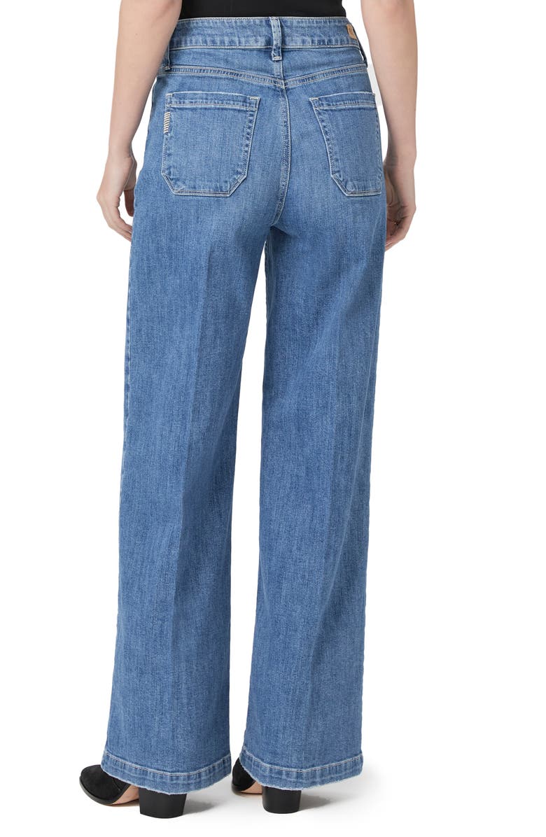 PAIGE Genesee Crop Wide Leg Jeans, Alternate, color,