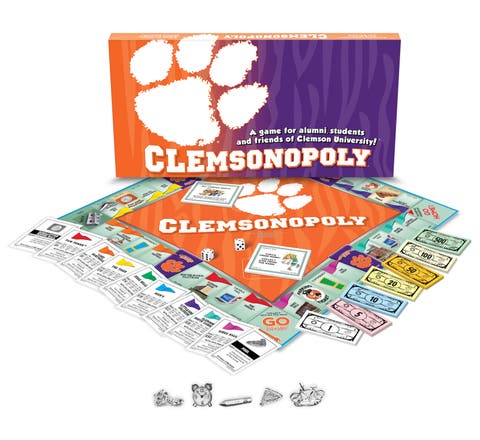 Clemson University Clemsonopoly Monopoly Board Game