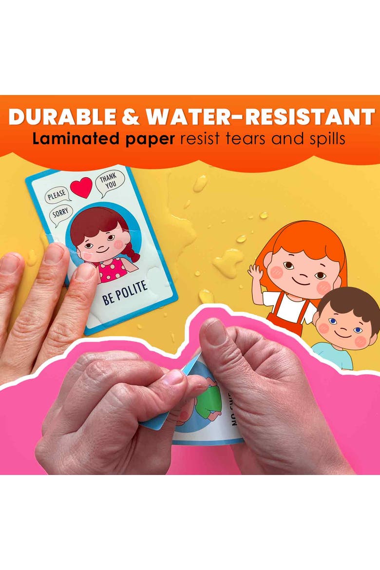 Autism Learning Materials - Communication Kids Cards, Alternate, color, Autism