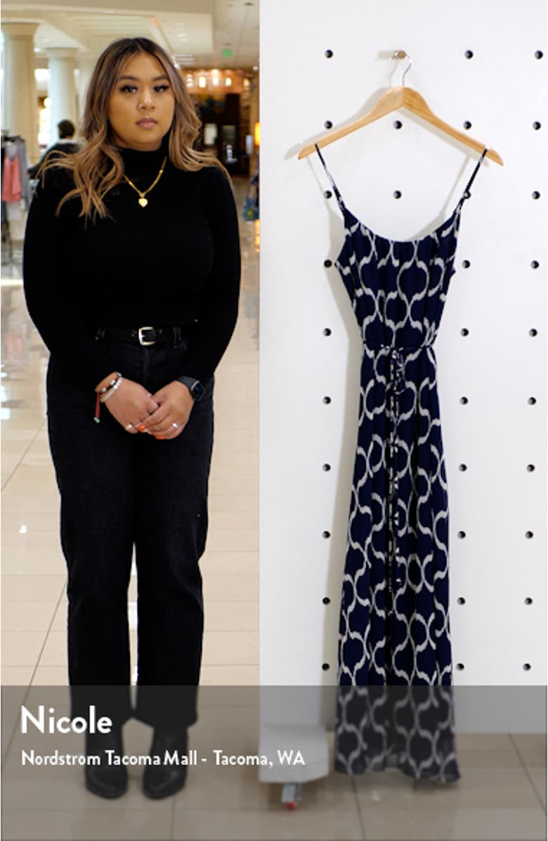 Ikat Sleeveless Maxi Dress, sales video thumbnail