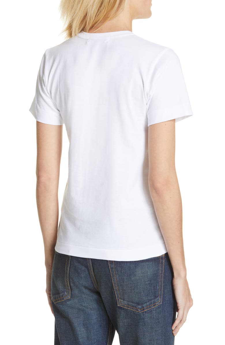 Comme des Garçons PLAY Polka Dot Tee, Alternate, color, 