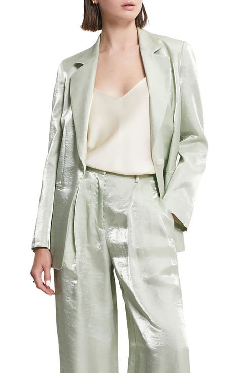 Viscose And Linen Jacket