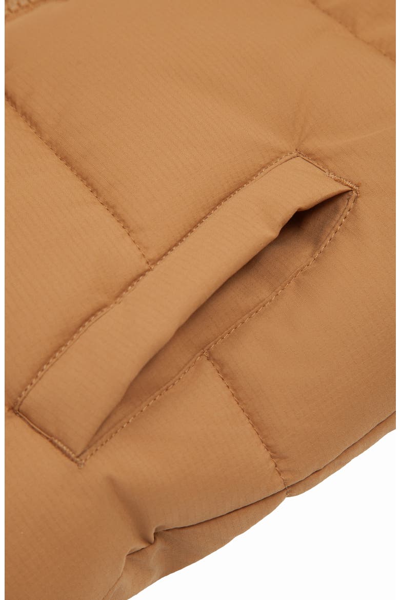 Kids' Fleece Lined Cloud Hooded Jacket, Alternate, color, Warm tan