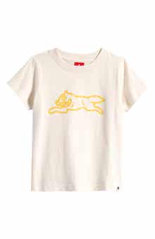 Kids' Running Dog Cotton Graphic T-Shirt