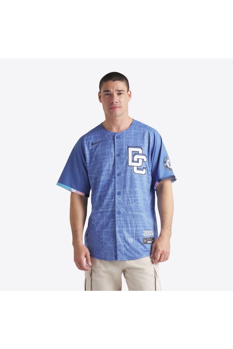 Men's Nike Blue Washington Nationals 2025 City Connect Limited Jersey, Main, color, Blue