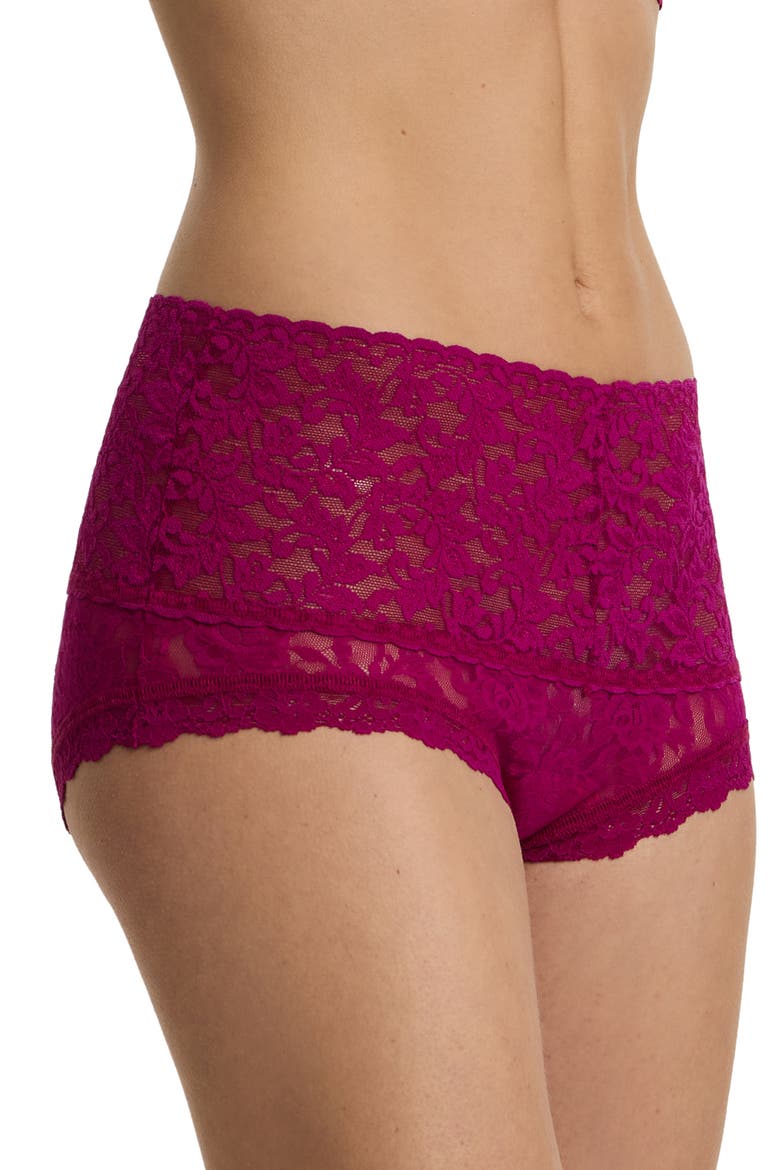Retro Lace Boyshorts, Alternate, color, FROM THE VINE