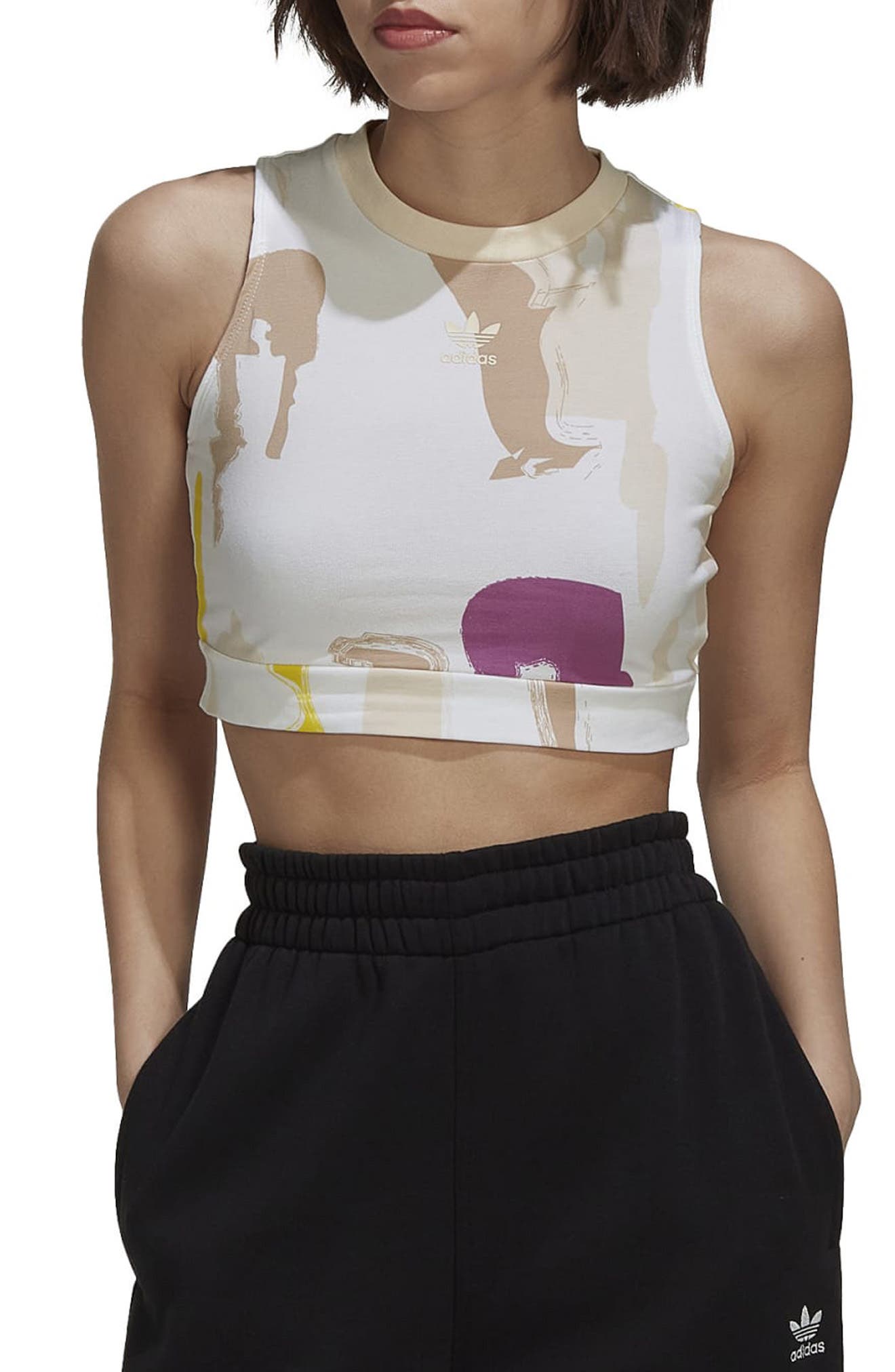 adidas Originals x Thebe Magugu Crop Top (Women) | Nordstrom