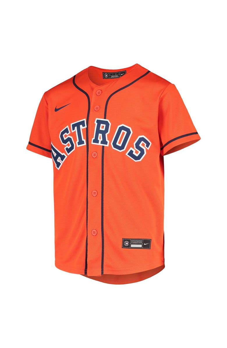 Nike Youth Nike Kyle Tucker Orange Houston Astros Alternate Replica Player Jersey, Alternate, color,