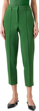 Akris punto High Waist Signature Jersey Pants