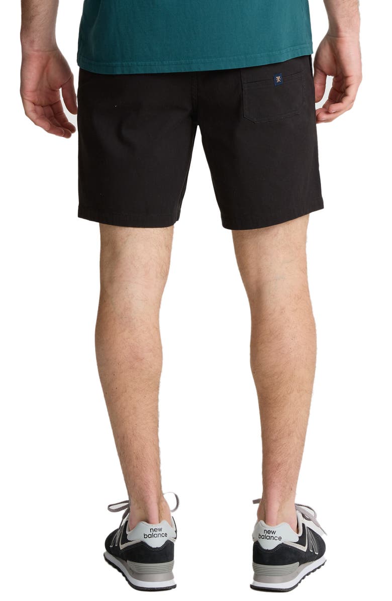 Roark Made to Fade Stretch Cotton Drawstring Shorts, Alternate, color, Wab