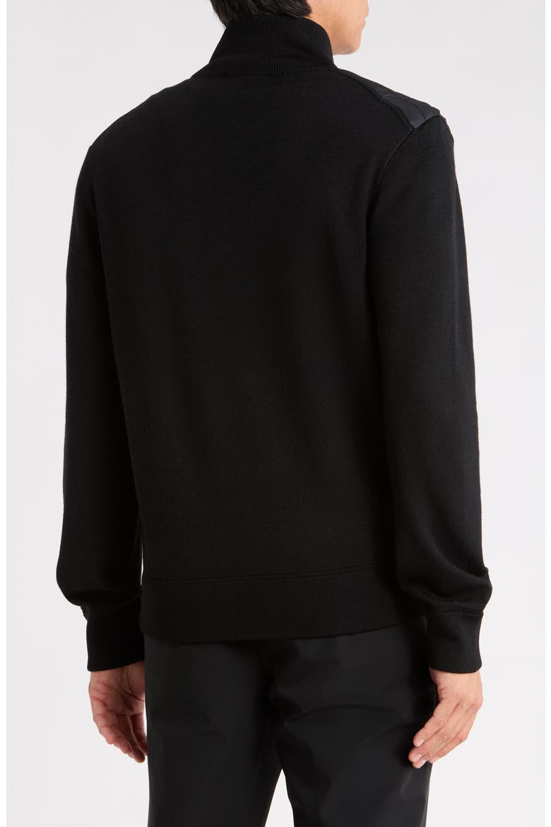 Hernesto Mixed Media Jacket, Alternate, color, BLACK
