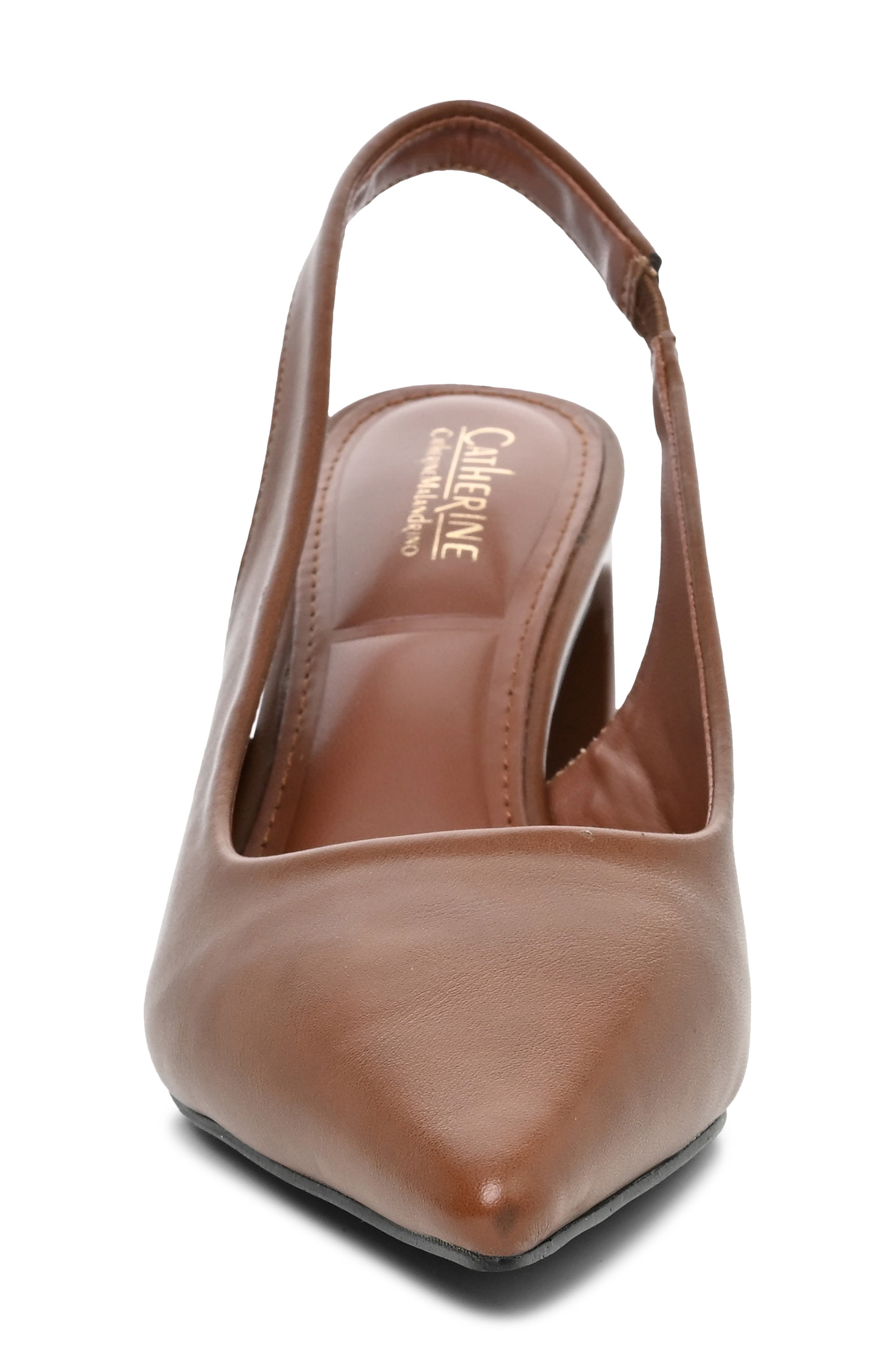 Kildly Pointed Toe Slingback Pump, Alternate, color, LUGGAGE TIGER