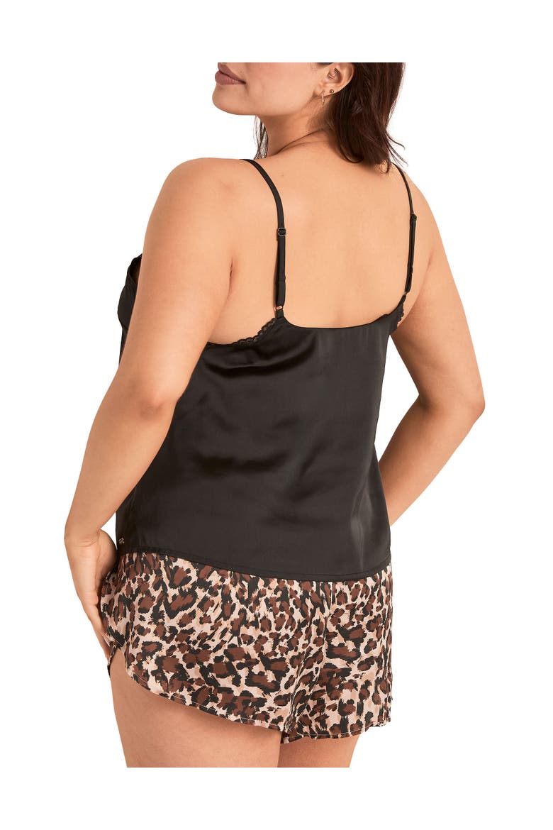 Linny Pajama Cami & Shorts Set, Alternate, color, Animal brown