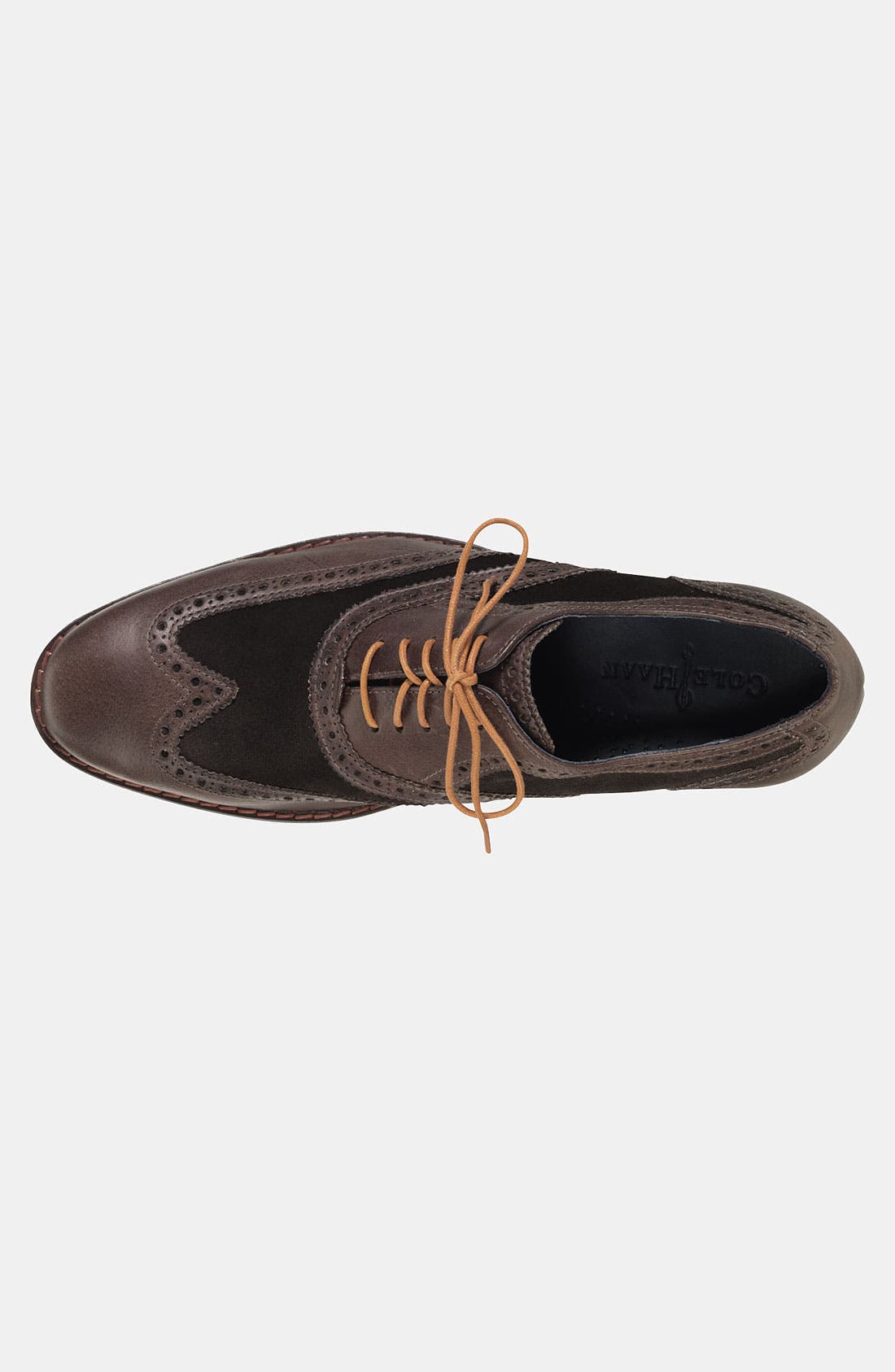 'Air Colton' Wingtip Oxford, Alternate, color, DARK BROWN