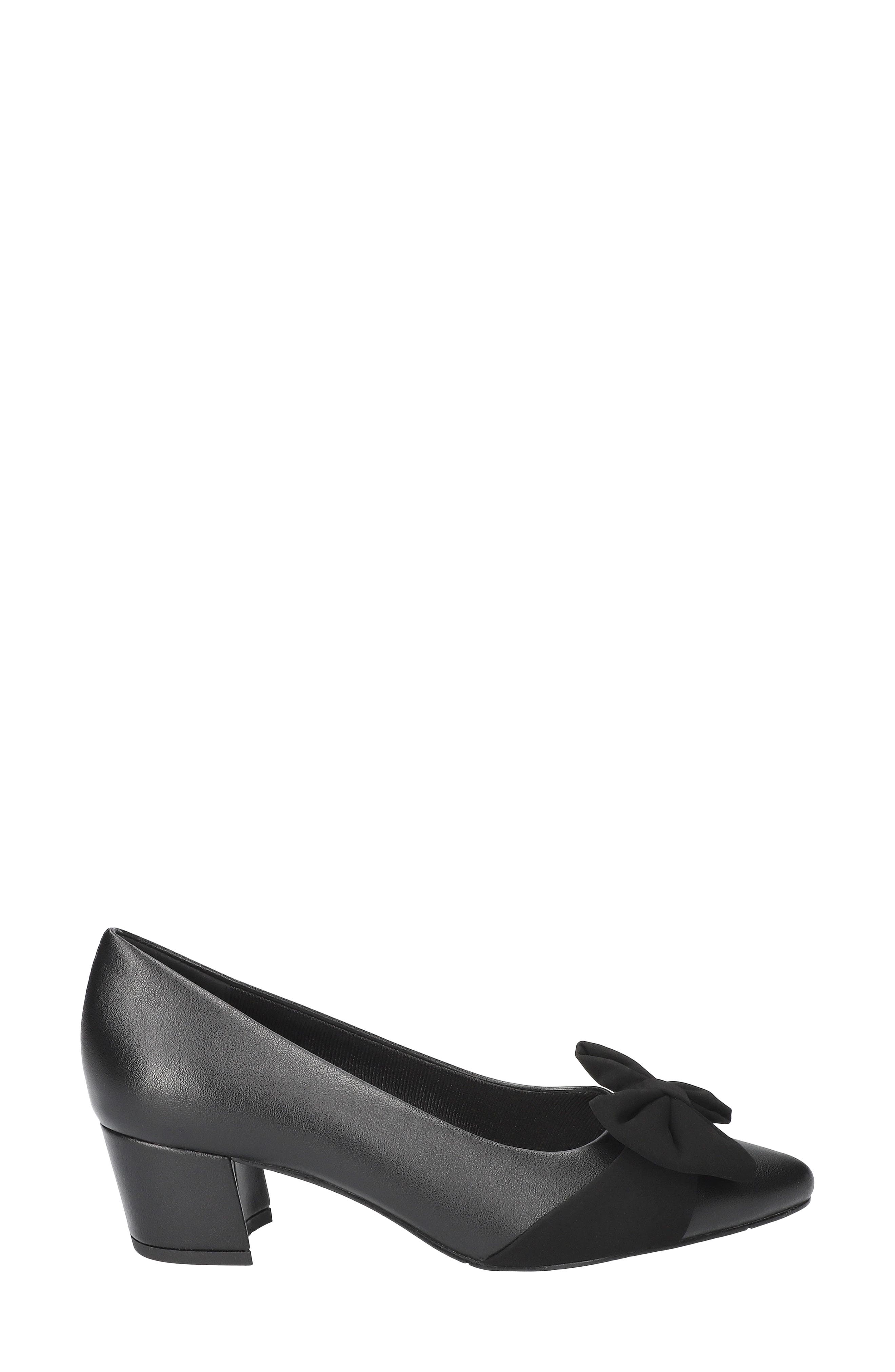 EASY STREET Alva Pointed Toe Pump, Alternate, color, Black