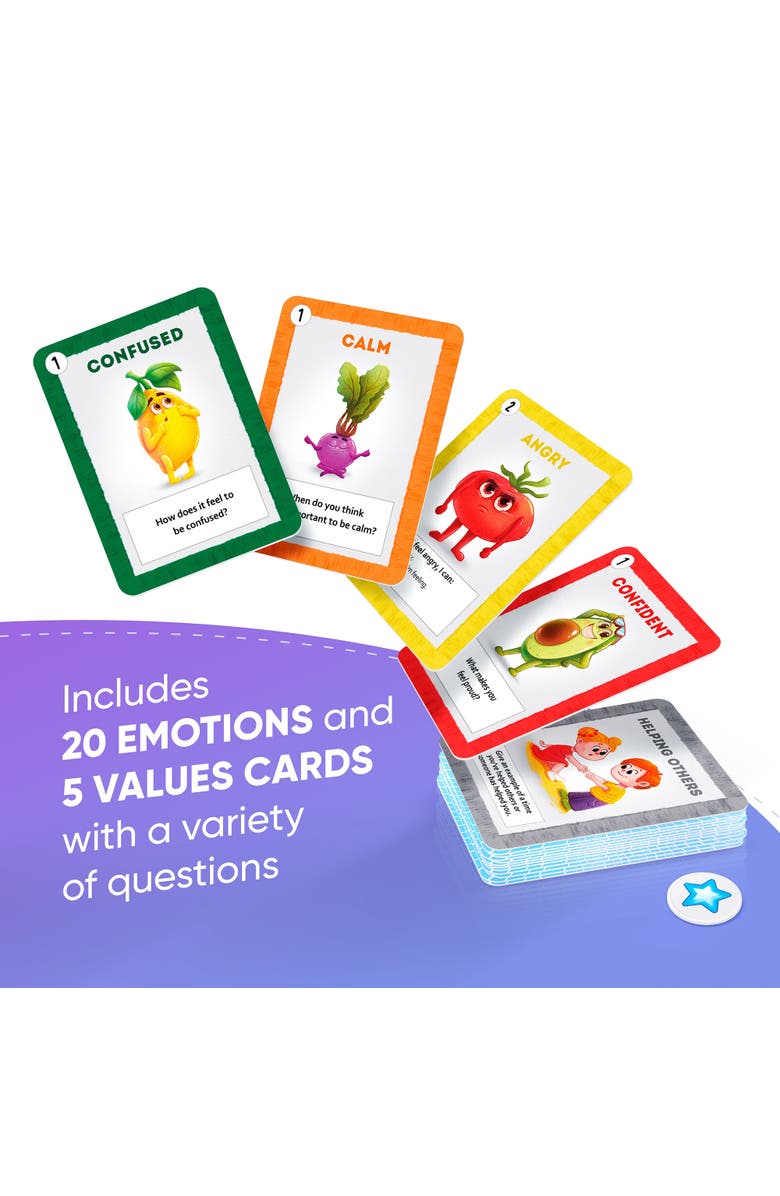 Lupash Games Emotions Flash Cards To Help Develop Social Skills, Alternate, color, 