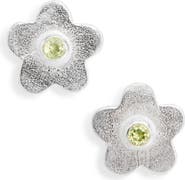 SHANA CAVE Small Flower Stud Earrings