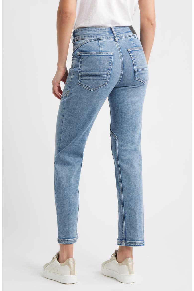 Patch Pocket Ankle Tapered Jeans, Alternate, color, INDIGO