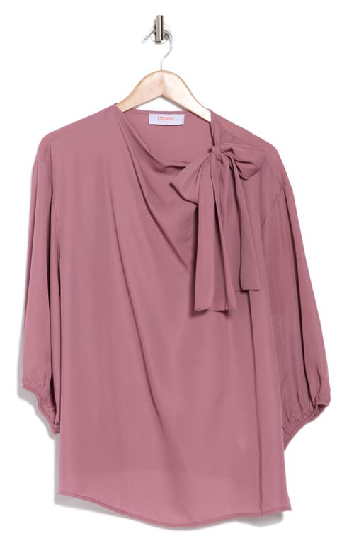 Renee C Tie Neck Top