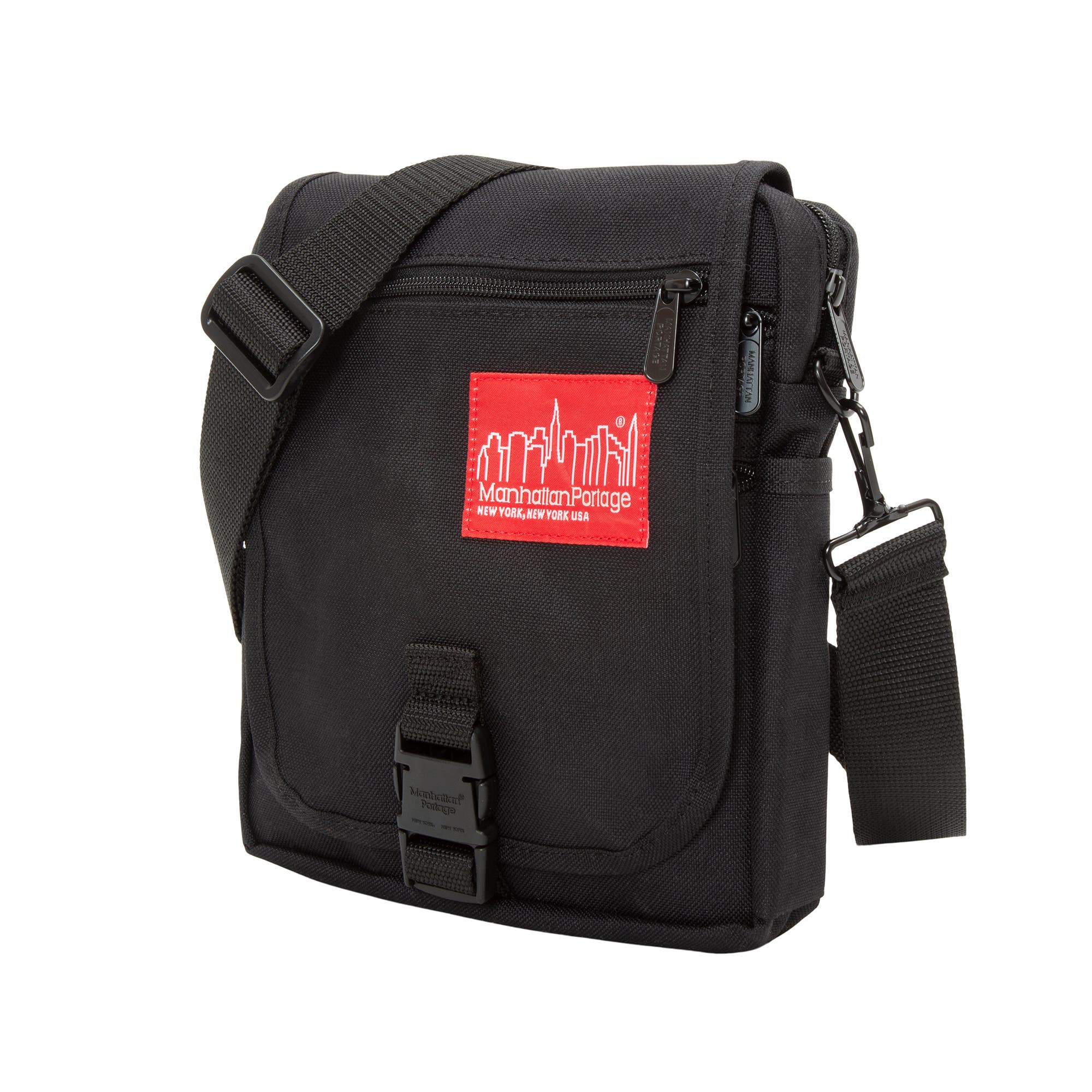 Manhattan Portage Soho Crossbody Bag, Alternate, color, Black