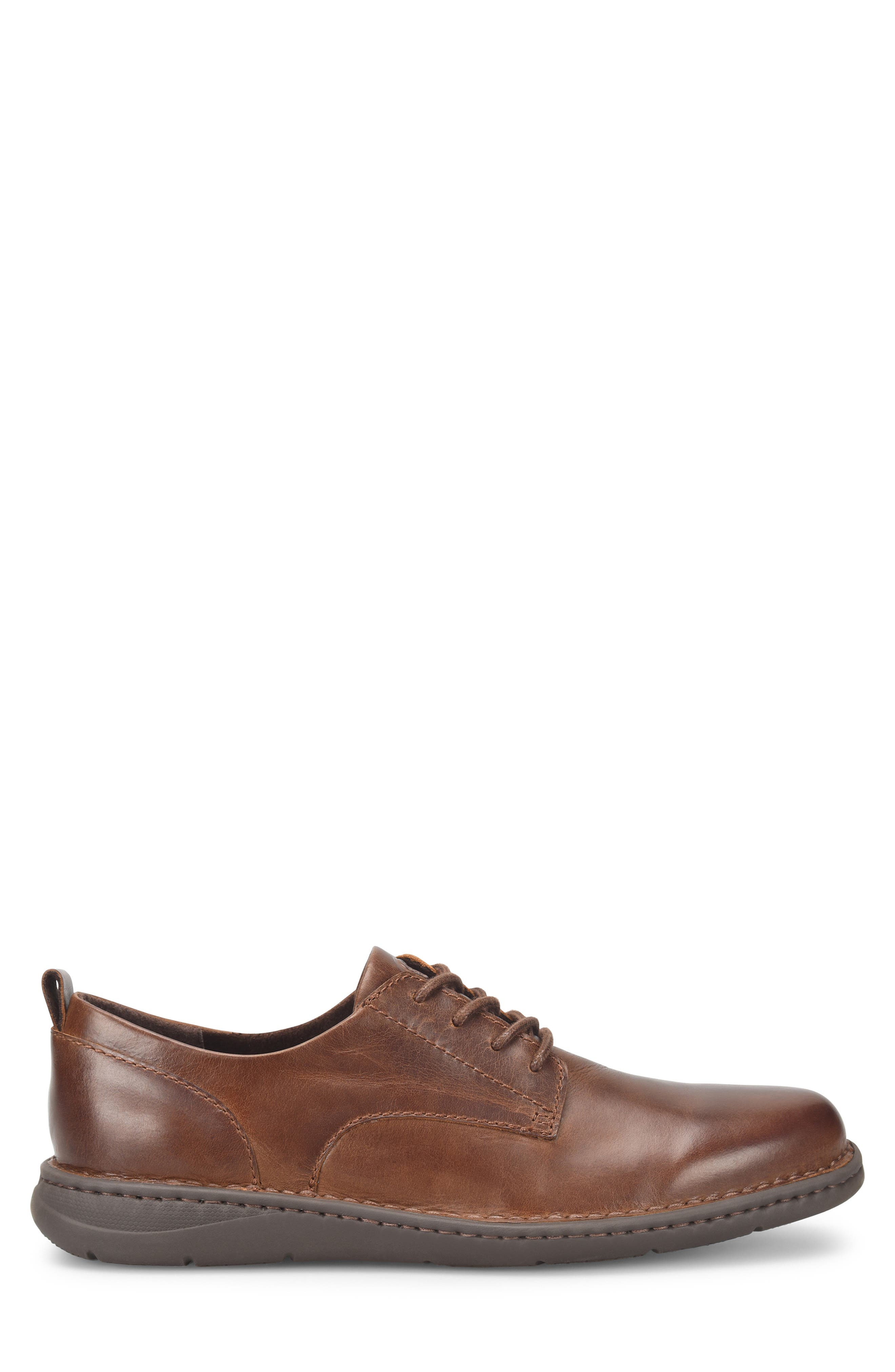 Todd Plain Toe Derby, Alternate, color, DARK BROWN LEATHER