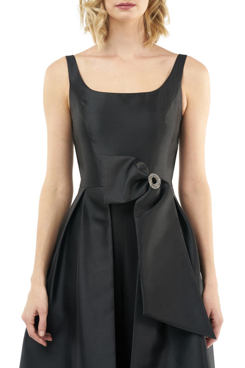 Sophie Romper Gown, Alternate, color, BLACK